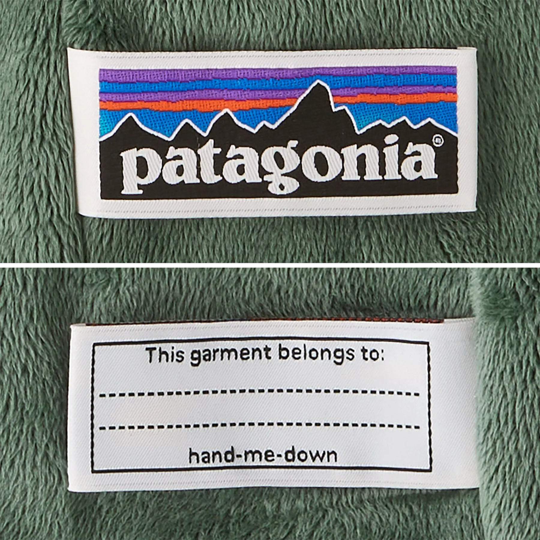 Patagonia Baby Quilted Puff Jacket Hemlock Green