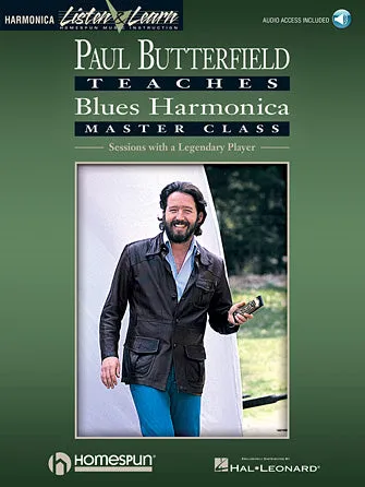 Paul Butterfield - Blues Harmonica Master Class (Book/Online Audio)