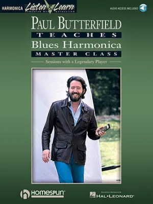 Paul Butterfield - Blues Harmonica Master Class (Book/Online Audio)