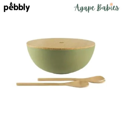 Pebbly Salad Serving Set (XL) - Green