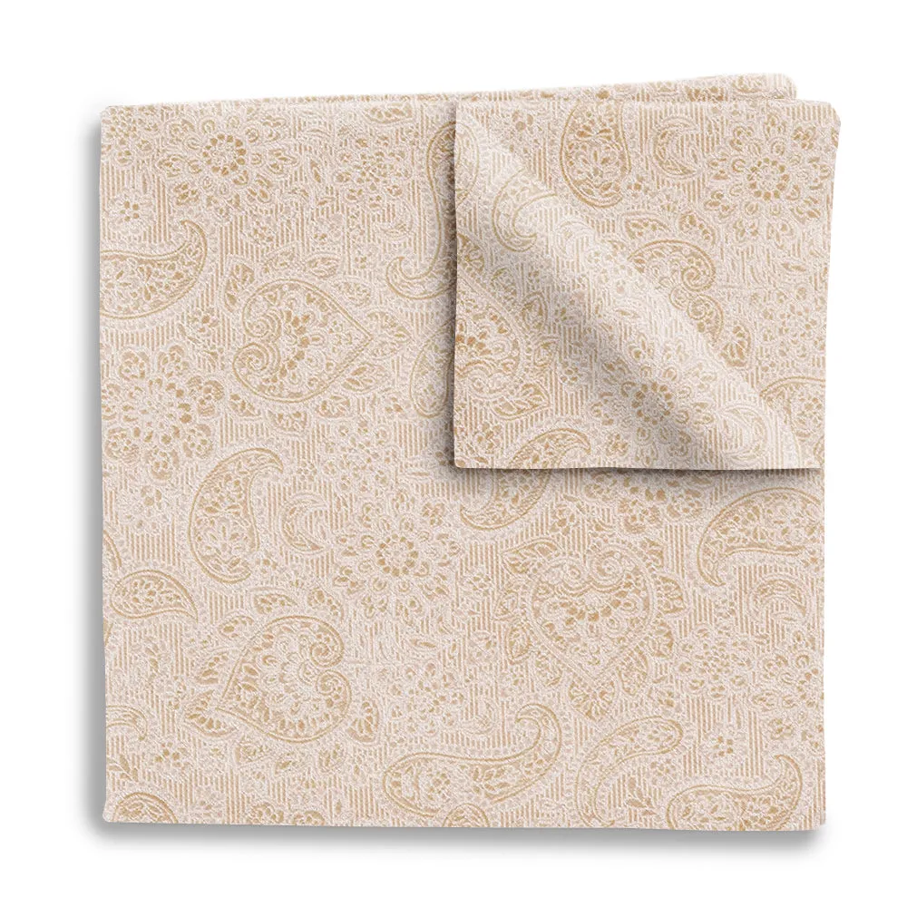 Pembroke Champagne - Pocket Squares