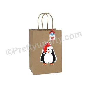 Penguins Gift Bags- Pack of 10
