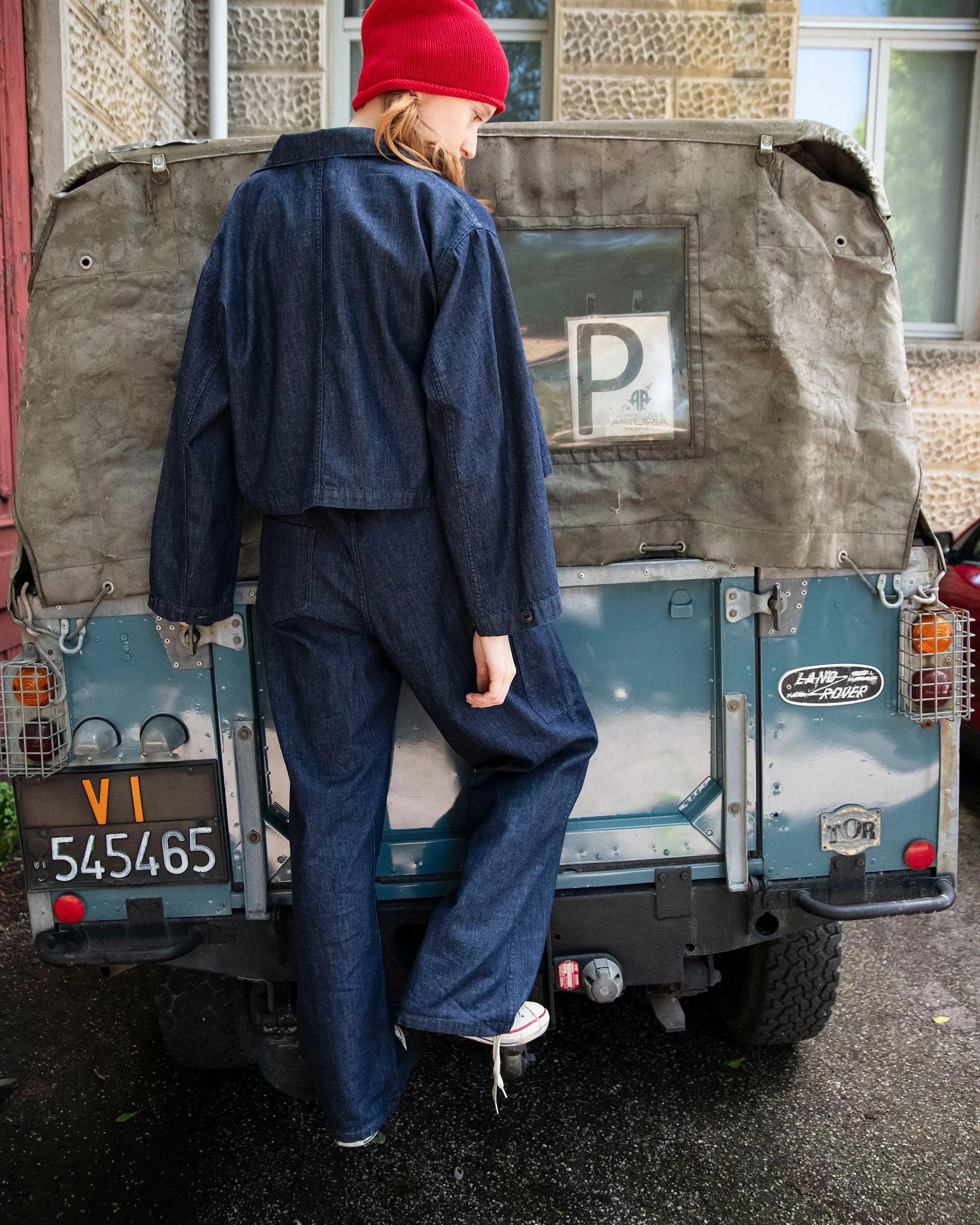 Peppino Peppino - TYPE 126 – The Fishing Crop Jacket Dark Blue