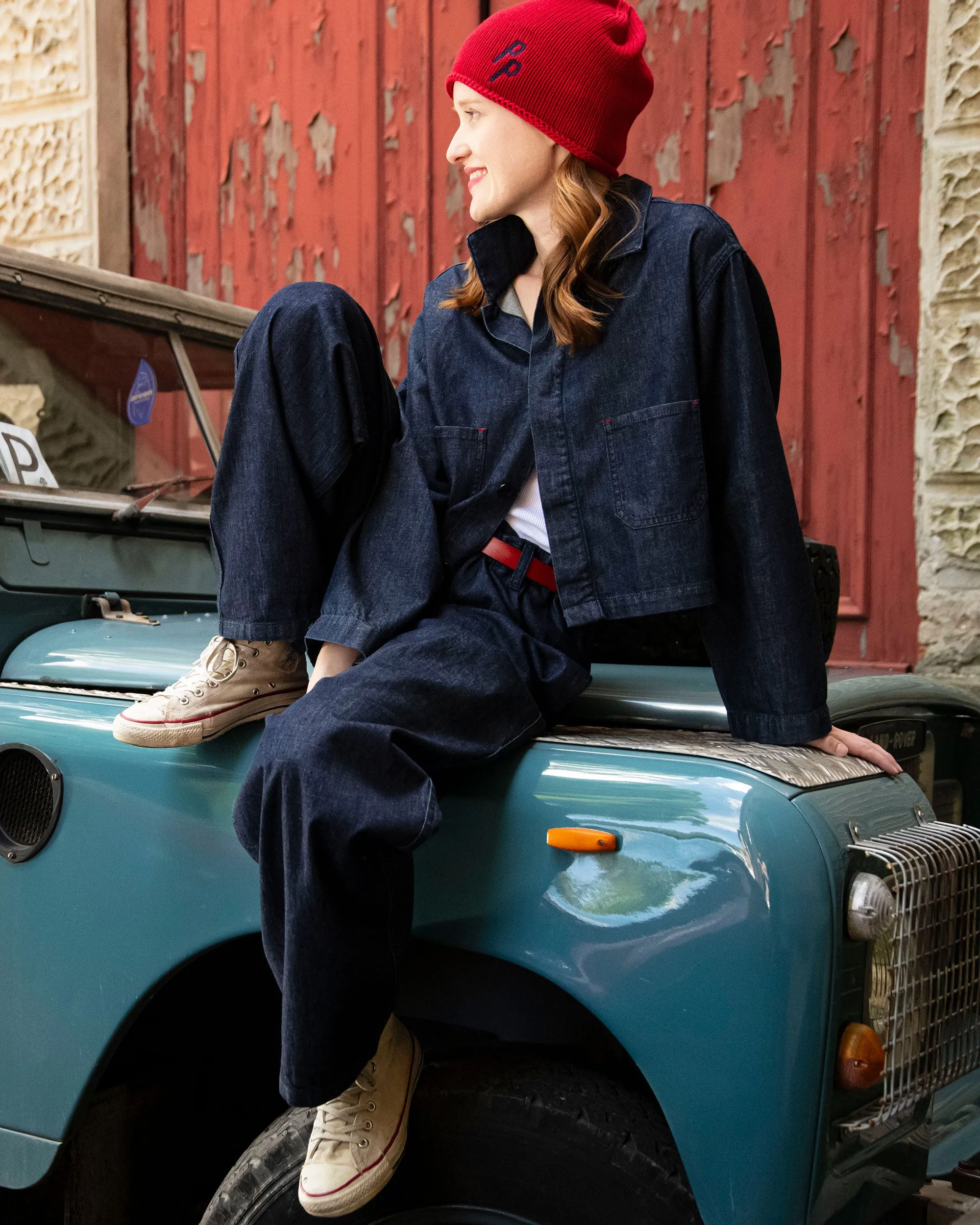 Peppino Peppino - TYPE 126 – The Fishing Crop Jacket Dark Blue