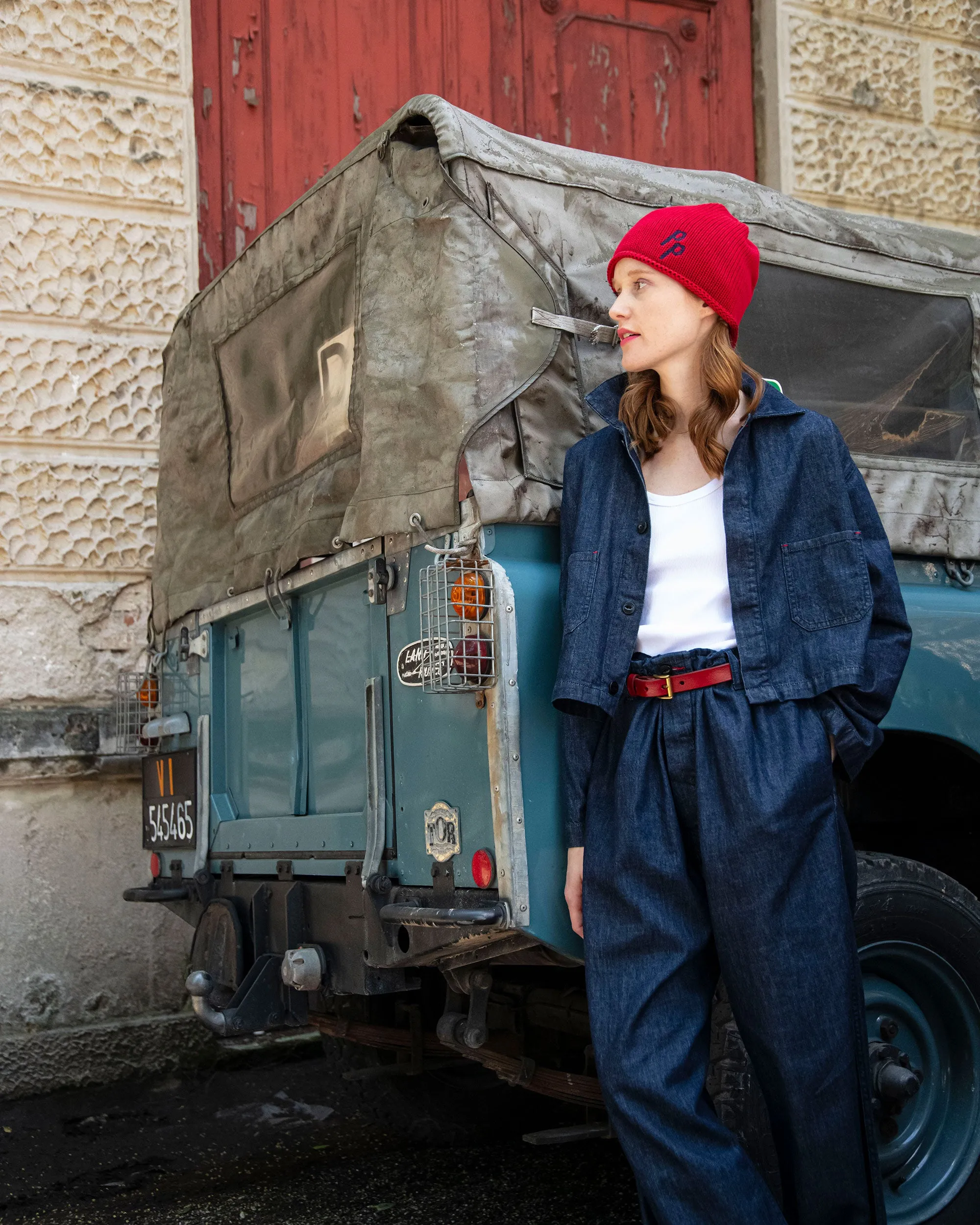 Peppino Peppino - TYPE 126 – The Fishing Crop Jacket Dark Blue