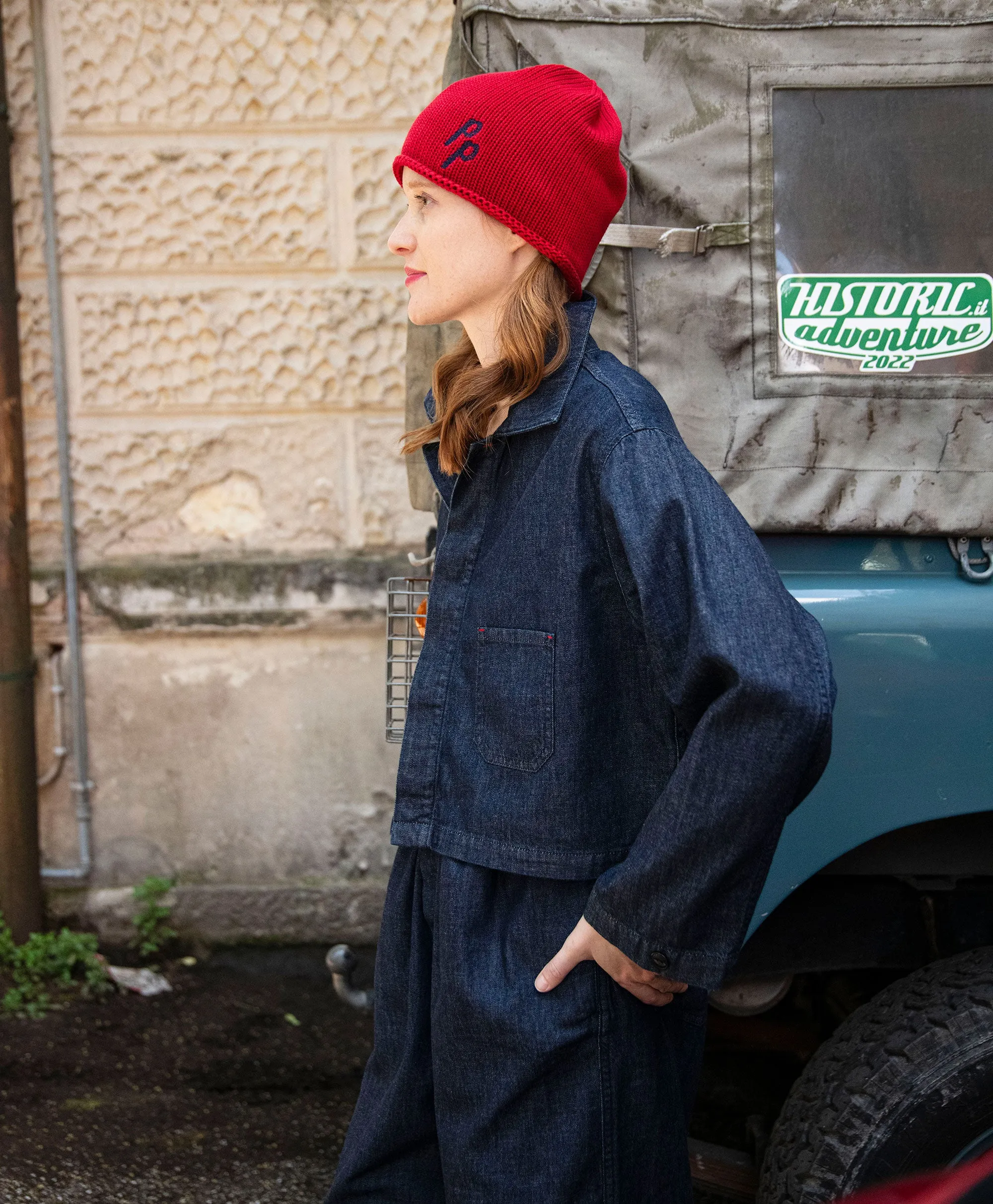 Peppino Peppino - TYPE 126 – The Fishing Crop Jacket Dark Blue