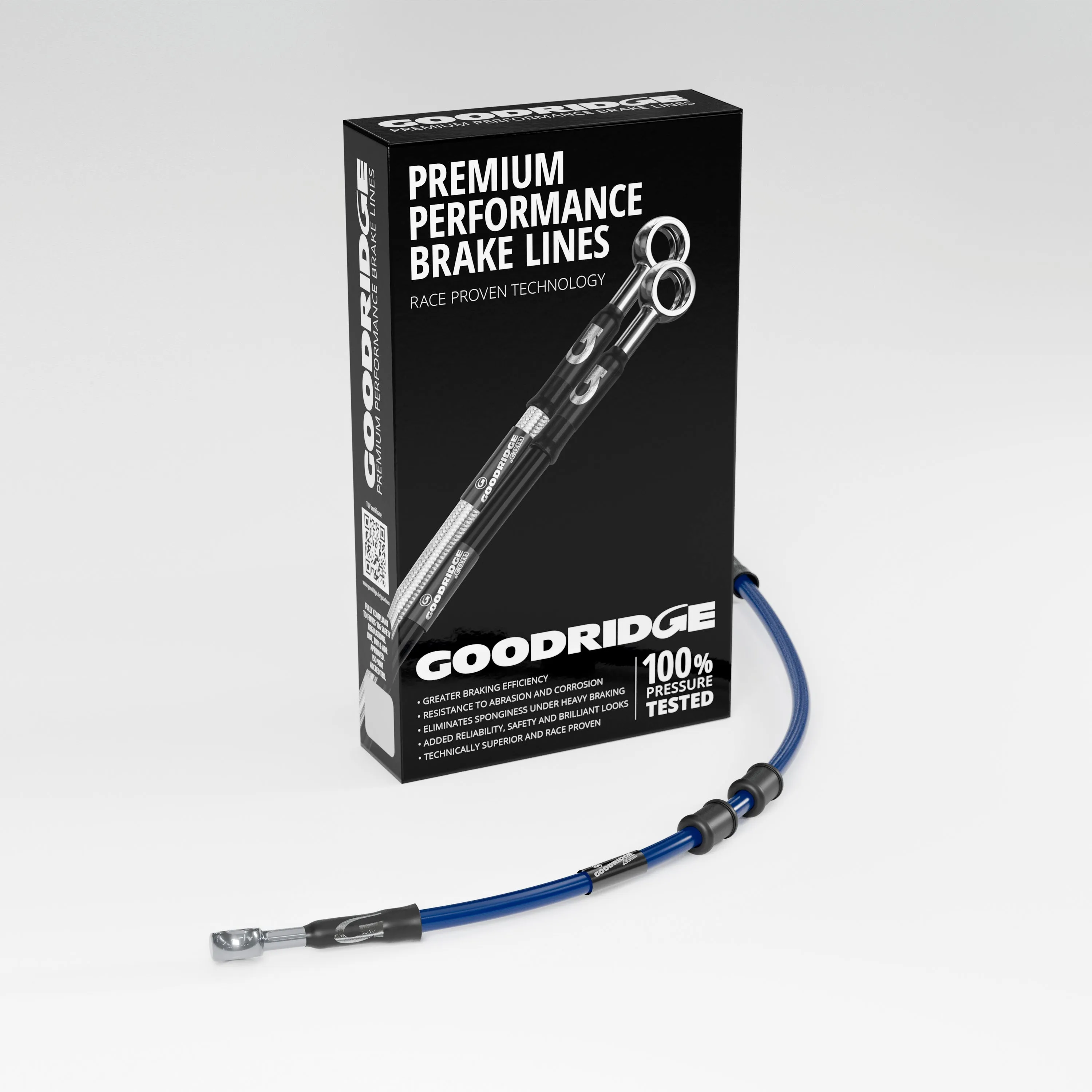 PERFORMANCE BRAKE HOSE KIT FOR GILERA RUNNER 125/180 FX/FXR