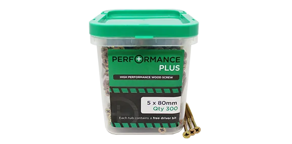 Performance Plus Woodscrew Tubs