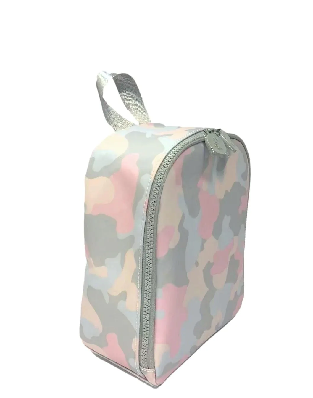 Personalized Nylon Pink Camo Lunch Sack