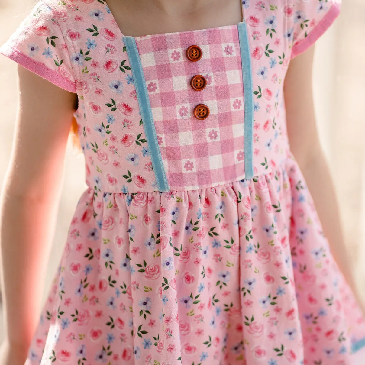 Pink Floral Sawyer Set