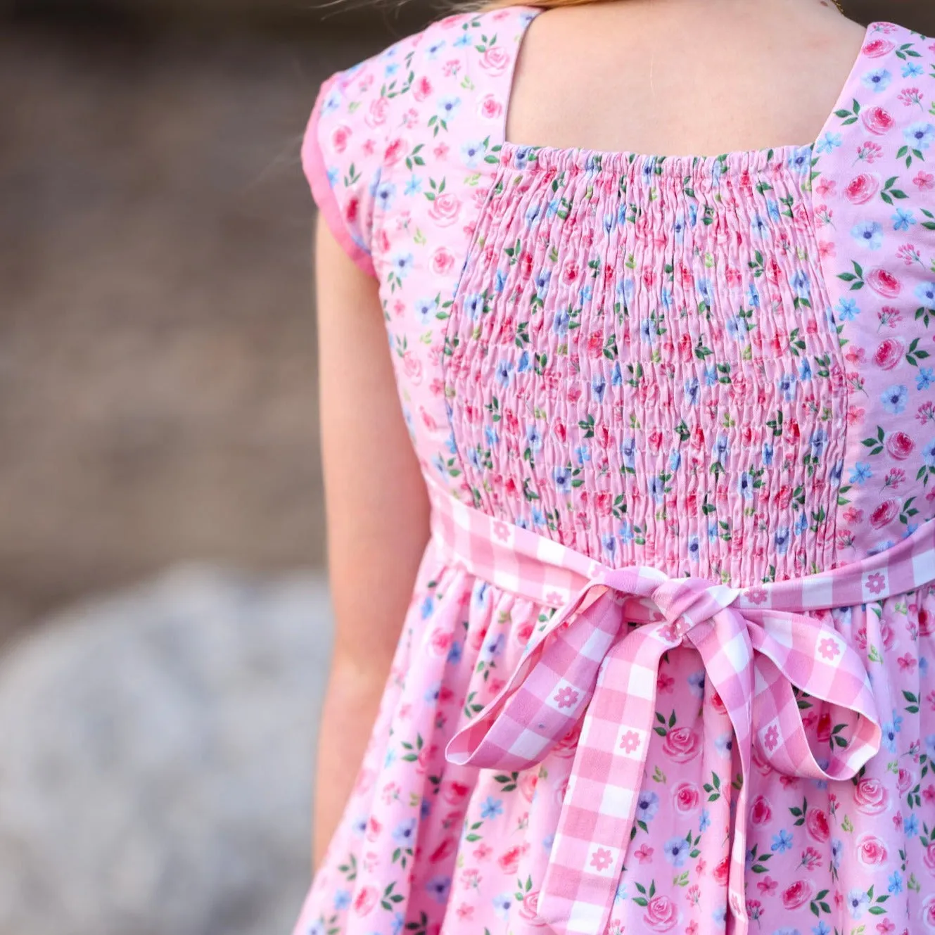 Pink Floral Sawyer Set