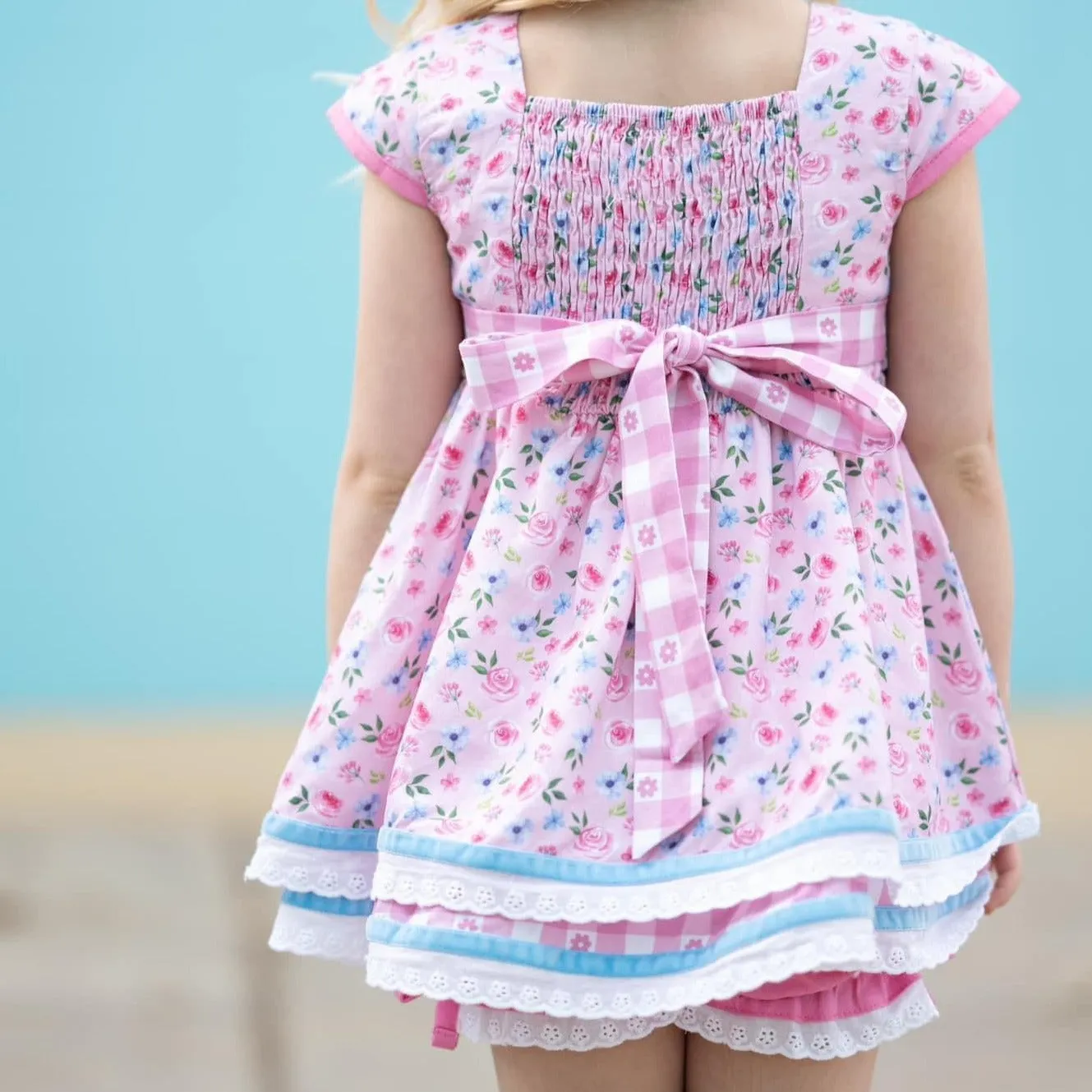Pink Floral Sawyer Set