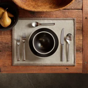Placemat with Suede Trim - Souris
