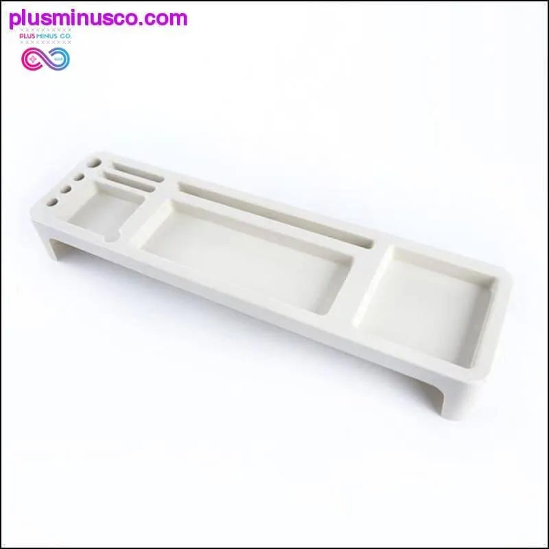 Plastic Table Top Storage Shelf, Multi Functional Office
