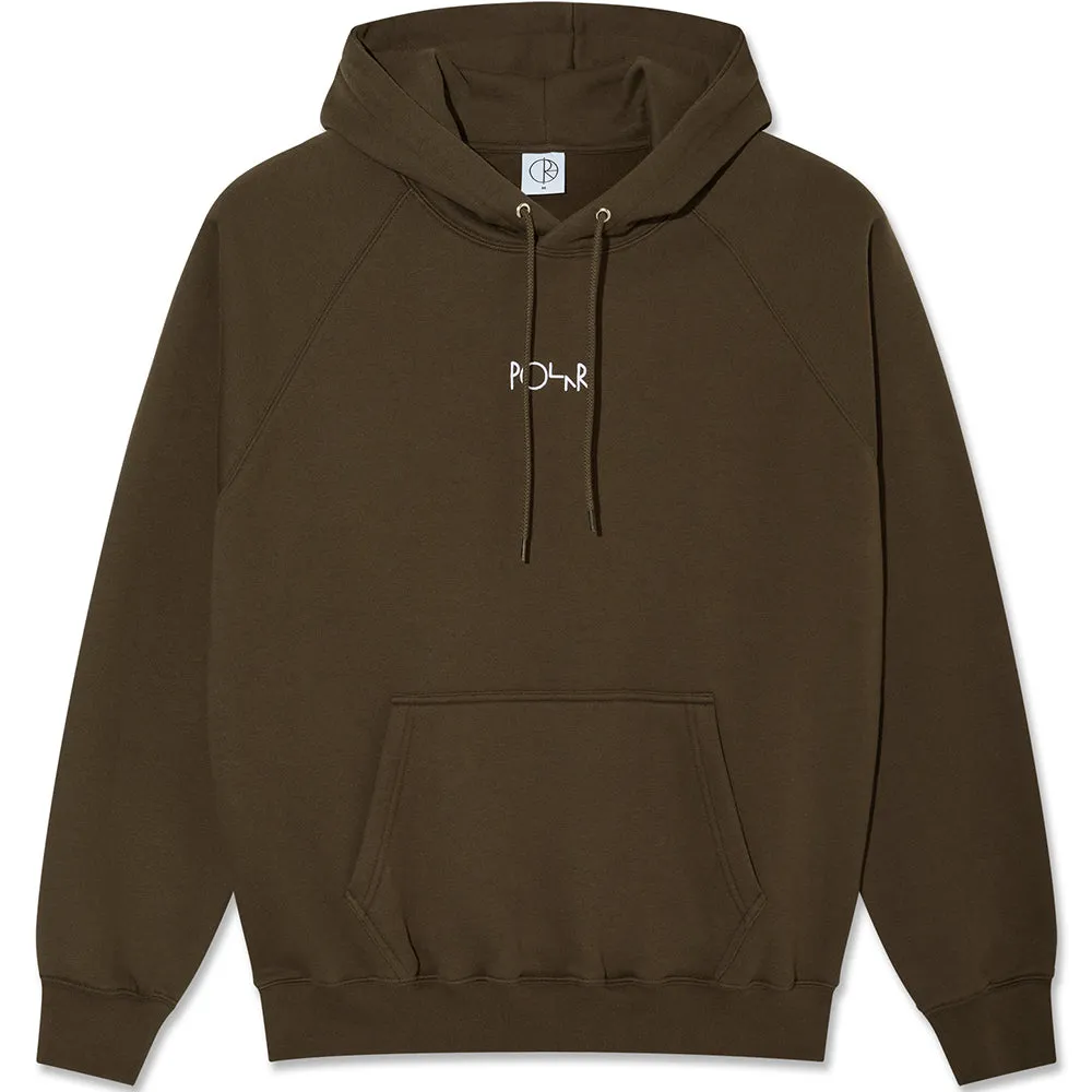 Polar Skate Co Default Hoodie Brown