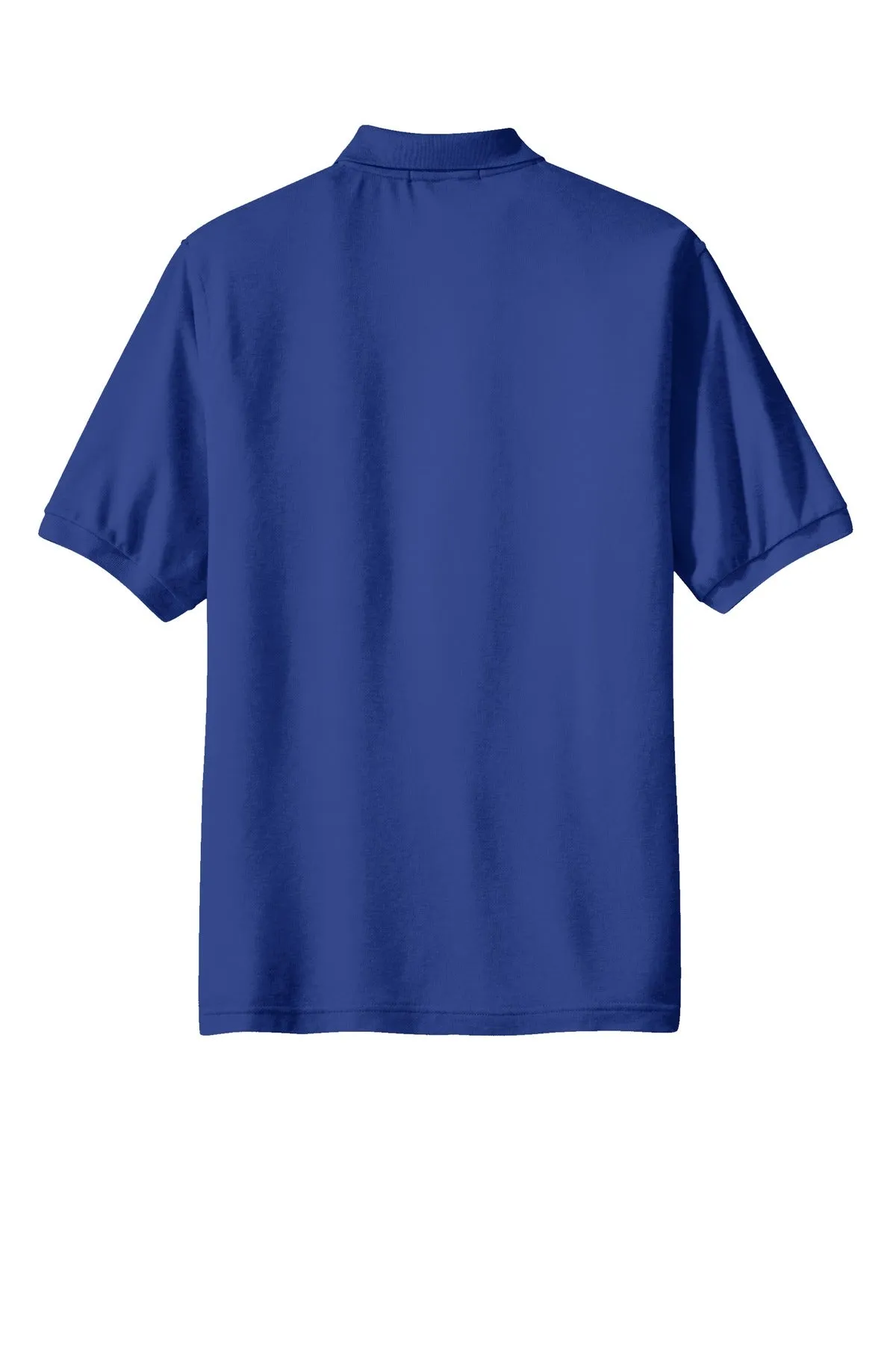 Port Authority Tall Silk Touch Polo with Pocket. TLK500P Royal Tall