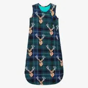 Posh Peanut  Beckford-.5 Tog Sleeveless Sleep Bag Blue