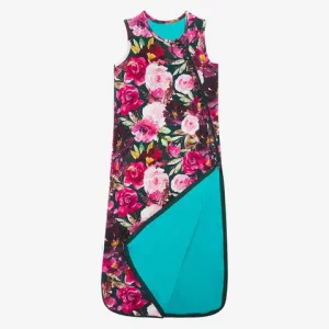 Posh Peanut  Zelda-5. Tog Sleeveless Ruffled Sleep Bag Green