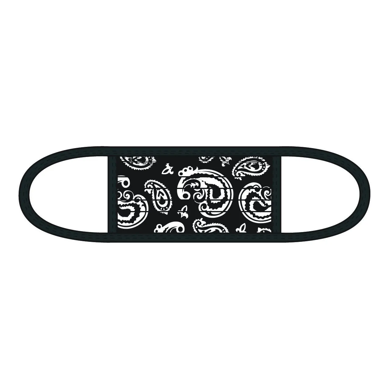 PRINTED BANDANA - ACCORDION MASK