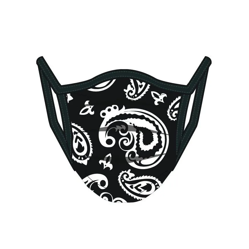 PRINTED BANDANA - ACCORDION MASK
