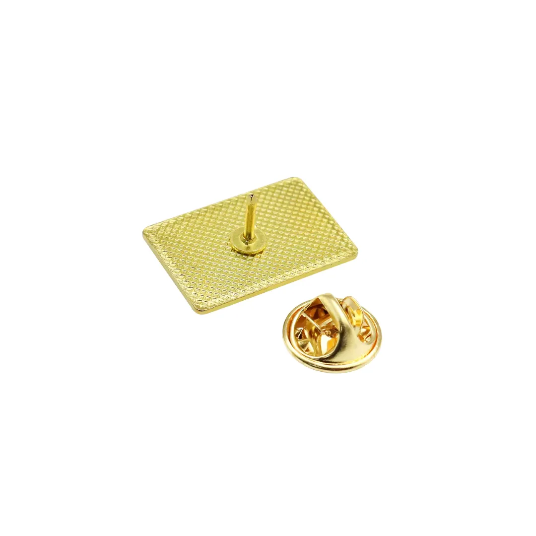 Progress Pride Flag Pin | LGBTQ Rainbow Flag Gold and Enamel Pin Brooch