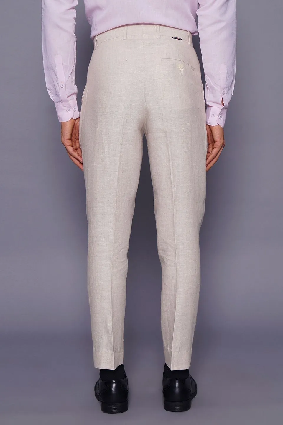 Pure Linen Natural Pant