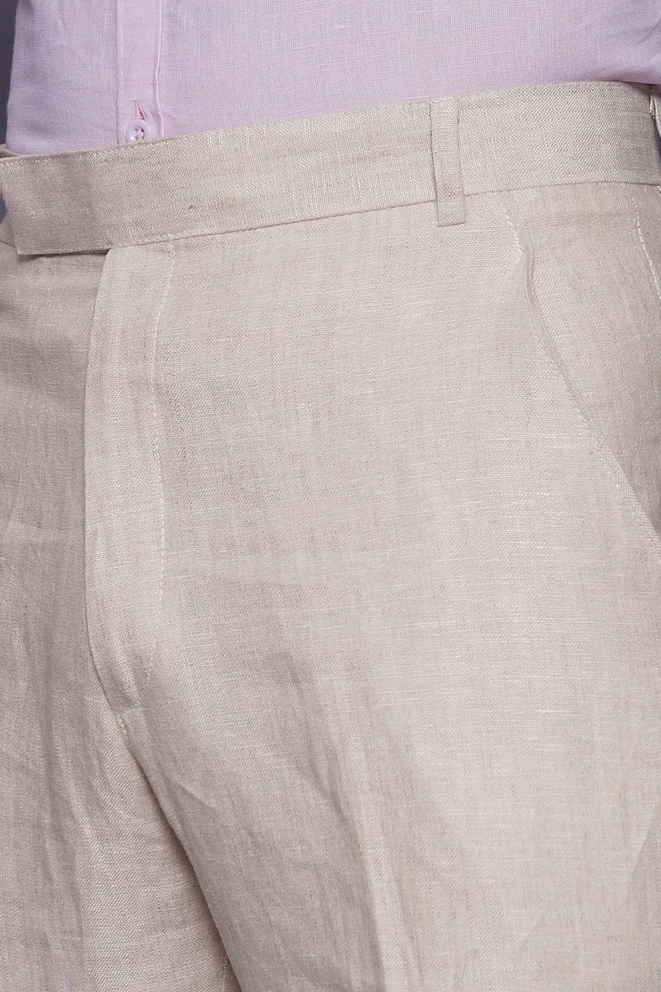 Pure Linen Natural Pant