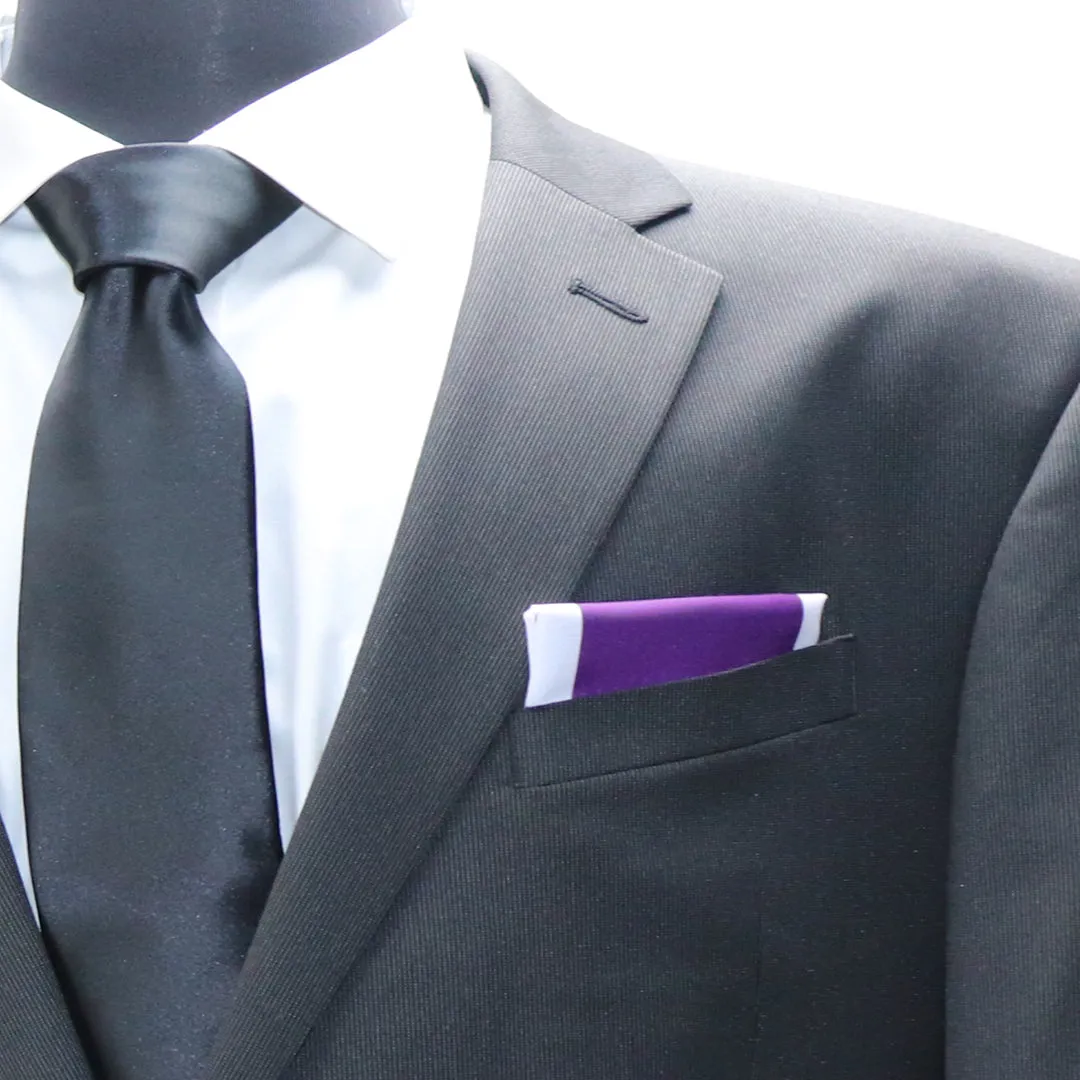 Purple Heart Pocket Square