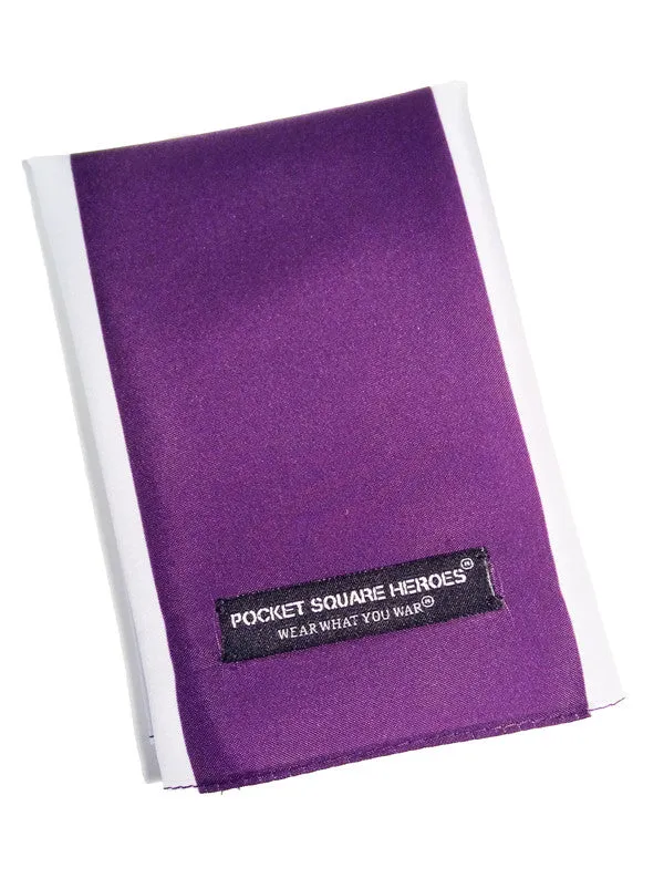 Purple Heart Pocket Square