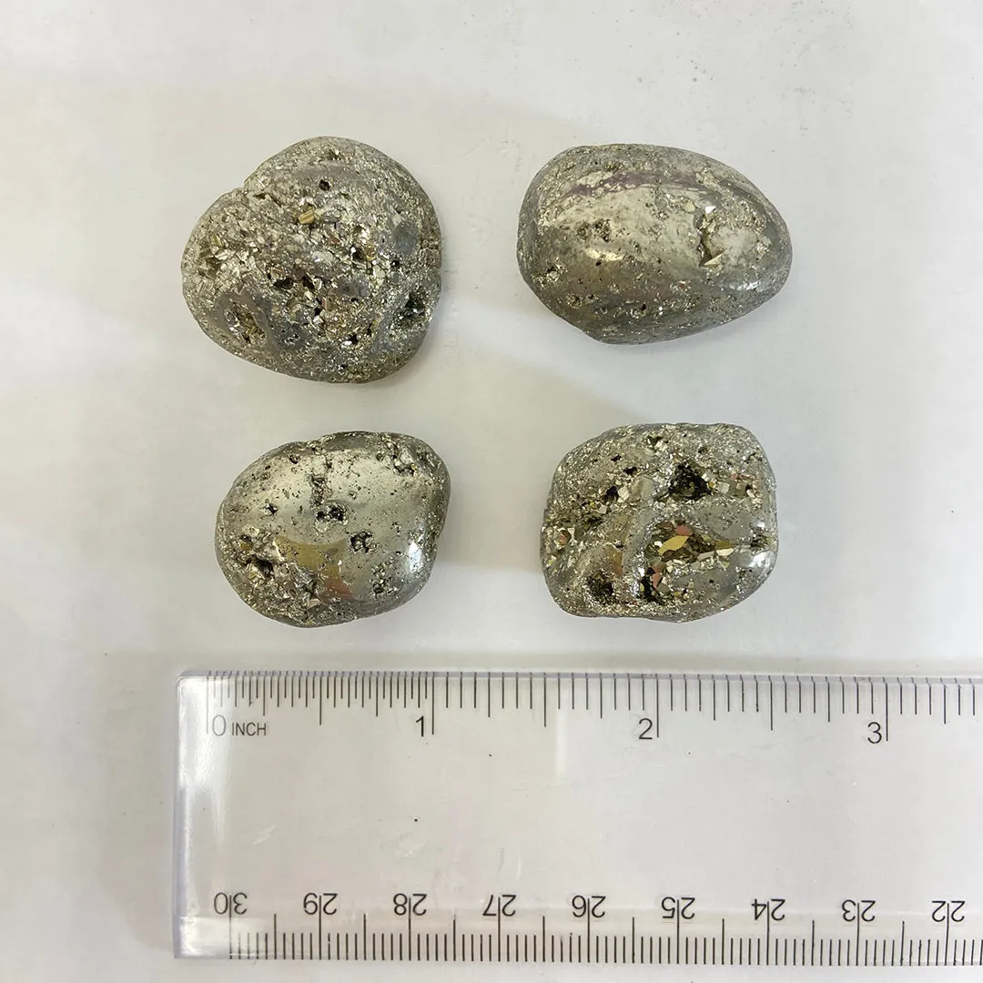 Pyrite Pocket Stone