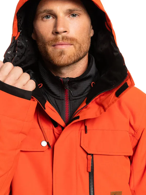 Quiksilver Mens Raft Insulated Snow Jacket