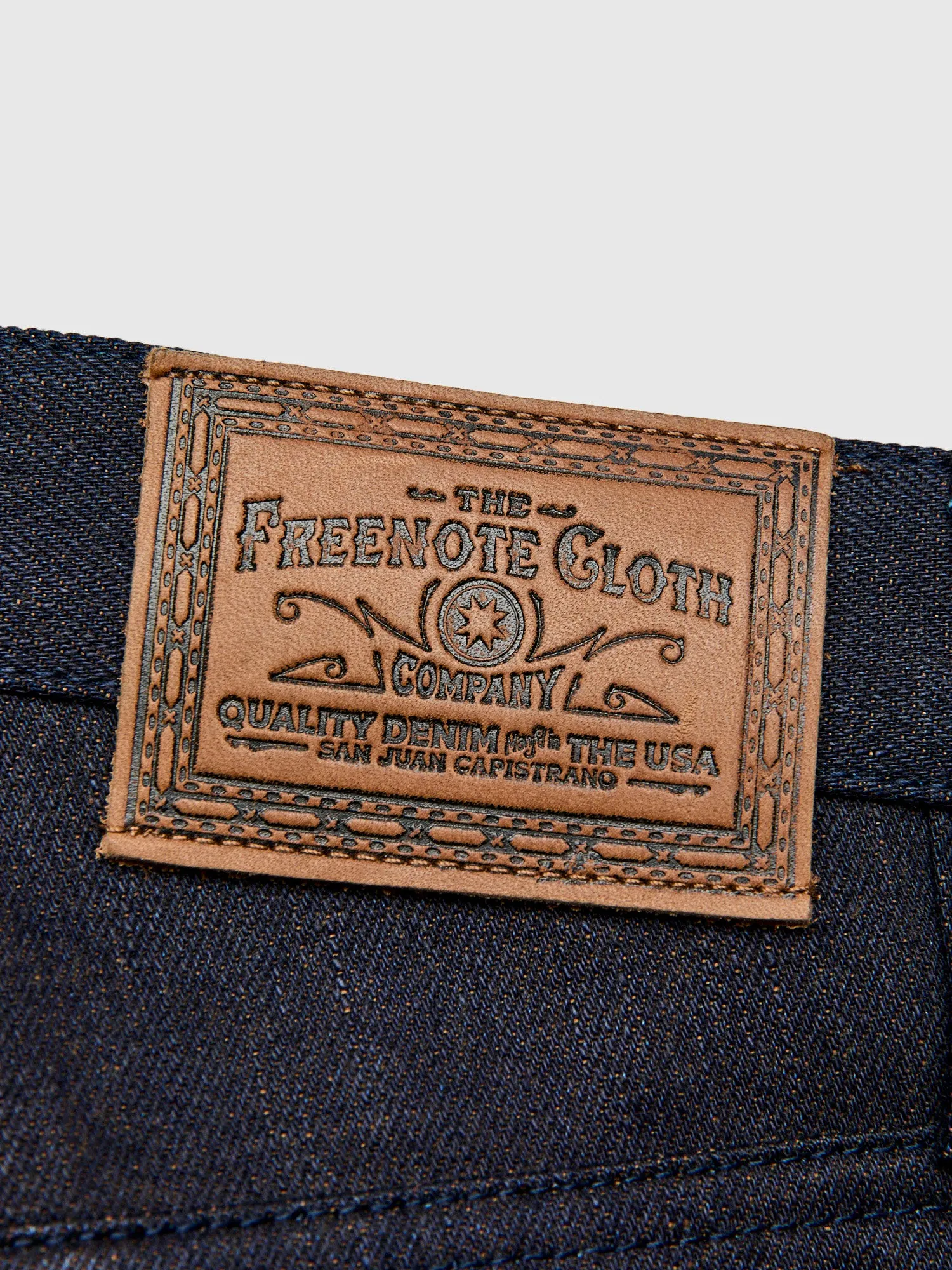 "Blue Brown Modesto" 16oz Selvedge Denim - Straight Fit