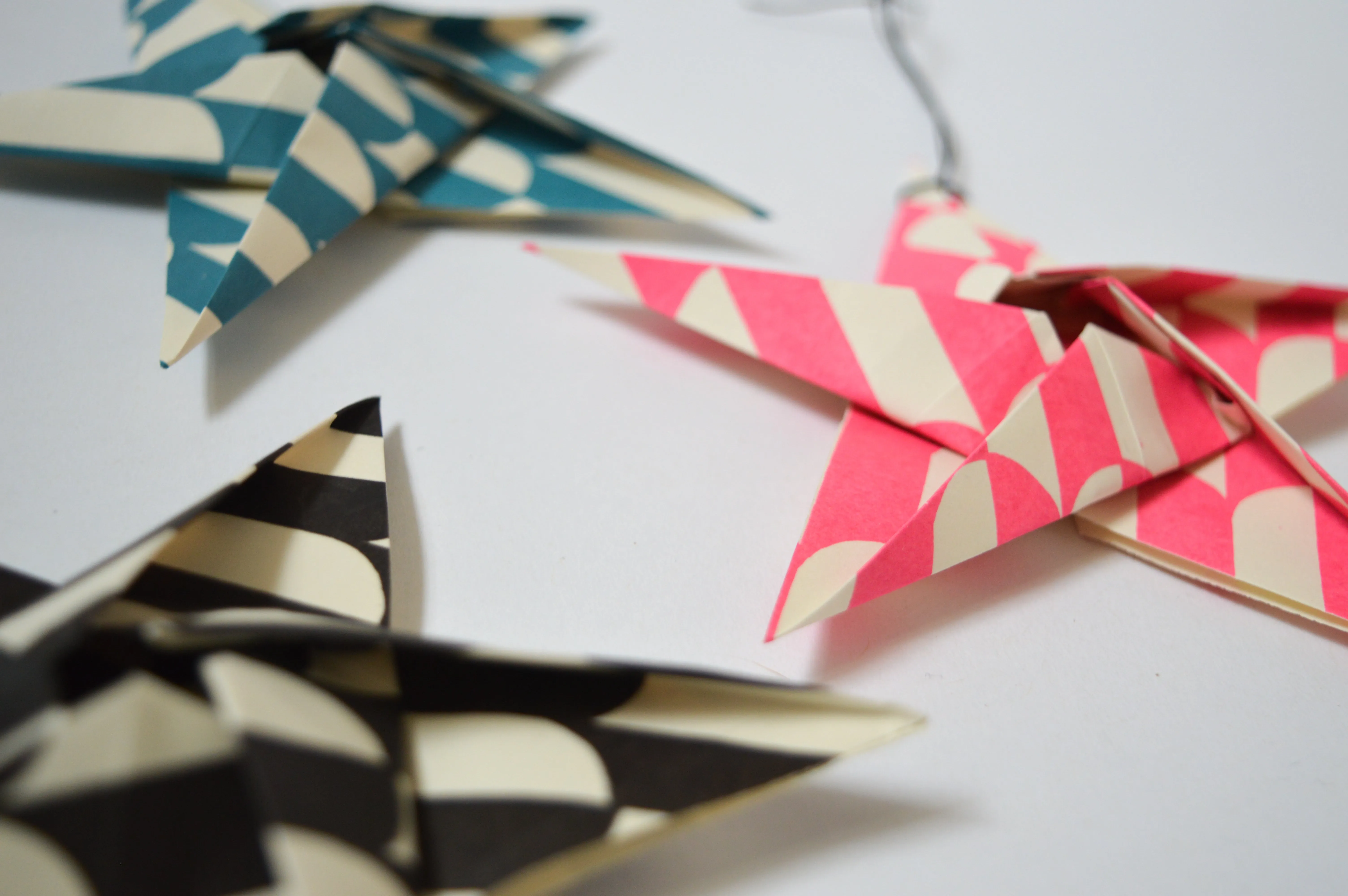Razzle Screen Printed Origami Star