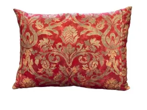 RED and GOLD  FORTUNY Cushion