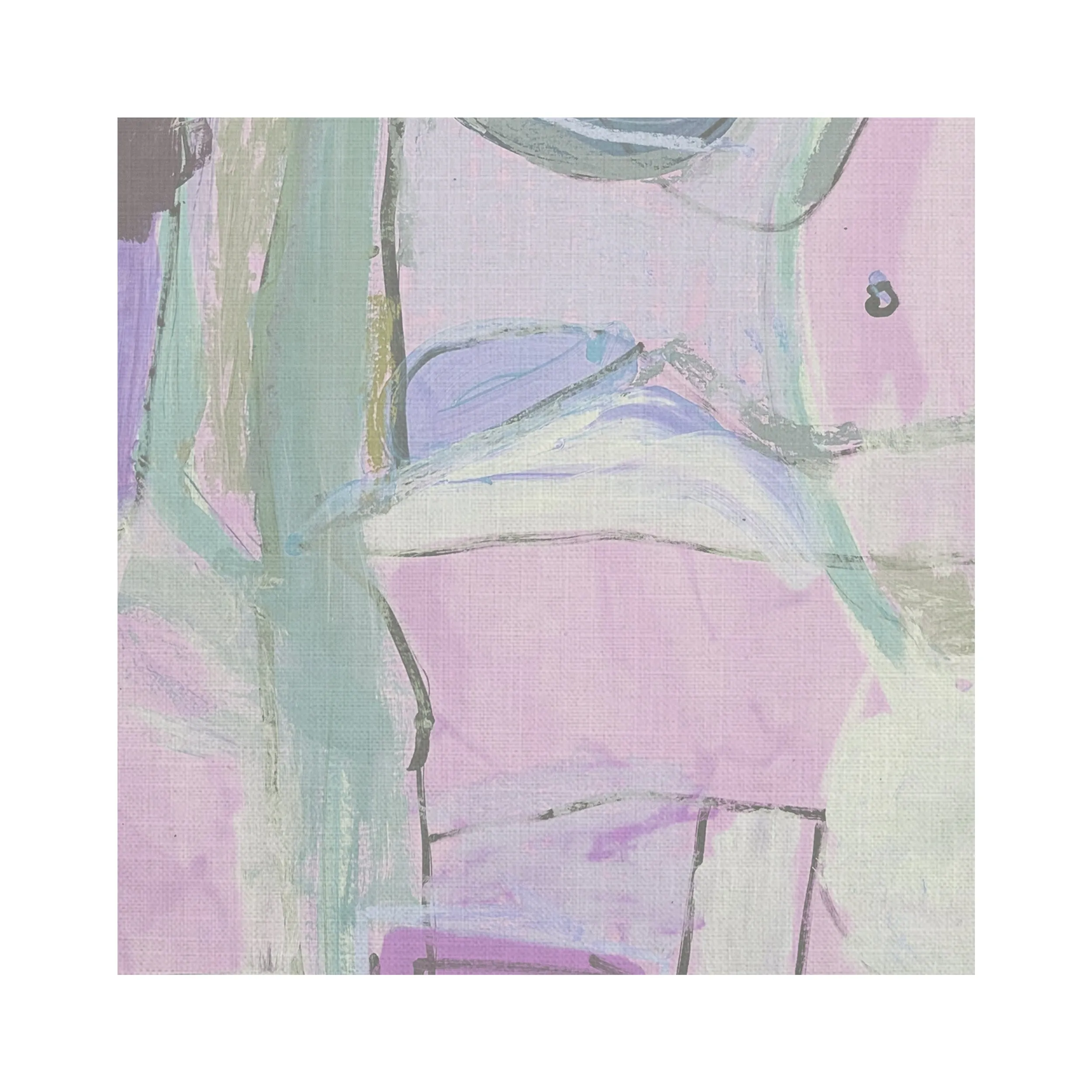 Right Or Wrong Lilac Fabric