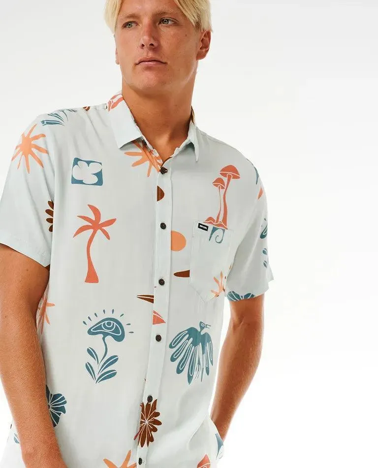 Rip Curl Party Pack Short Sleeve Shirt Mint