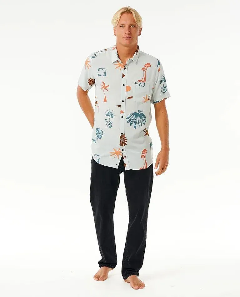 Rip Curl Party Pack Short Sleeve Shirt Mint
