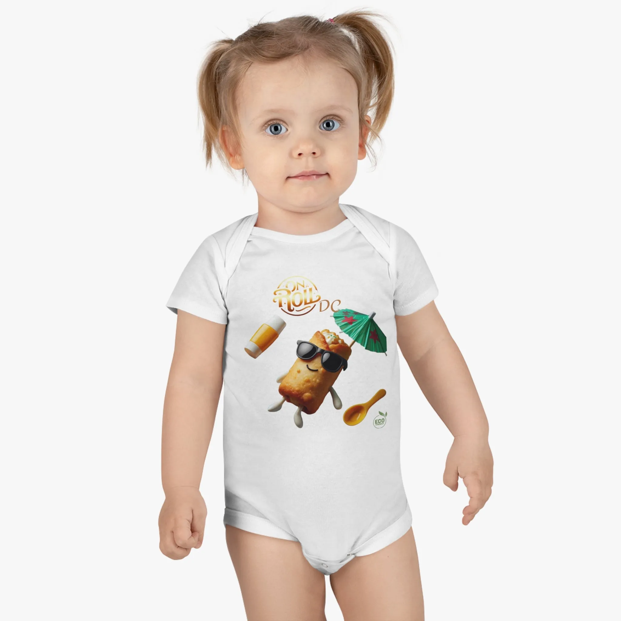 Rollie-Onesie® Organic Baby Bodysuit