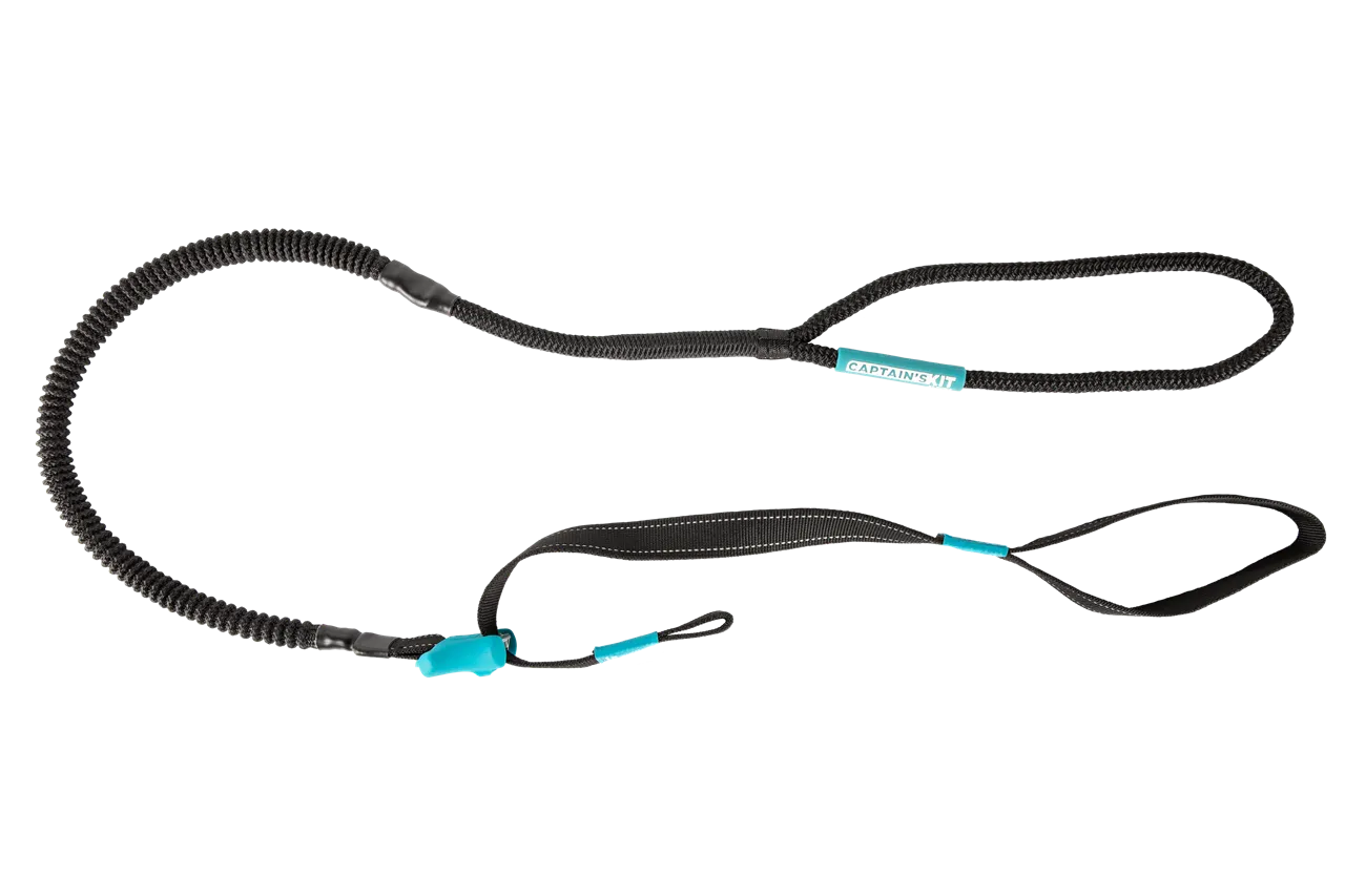 Ronix Captain's Kit - 6ft. Quick Release Adjustable Bungee Boat Dock Tie