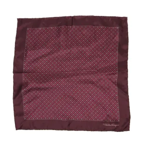 Salvatore Ferragamo Silk Pocket Square