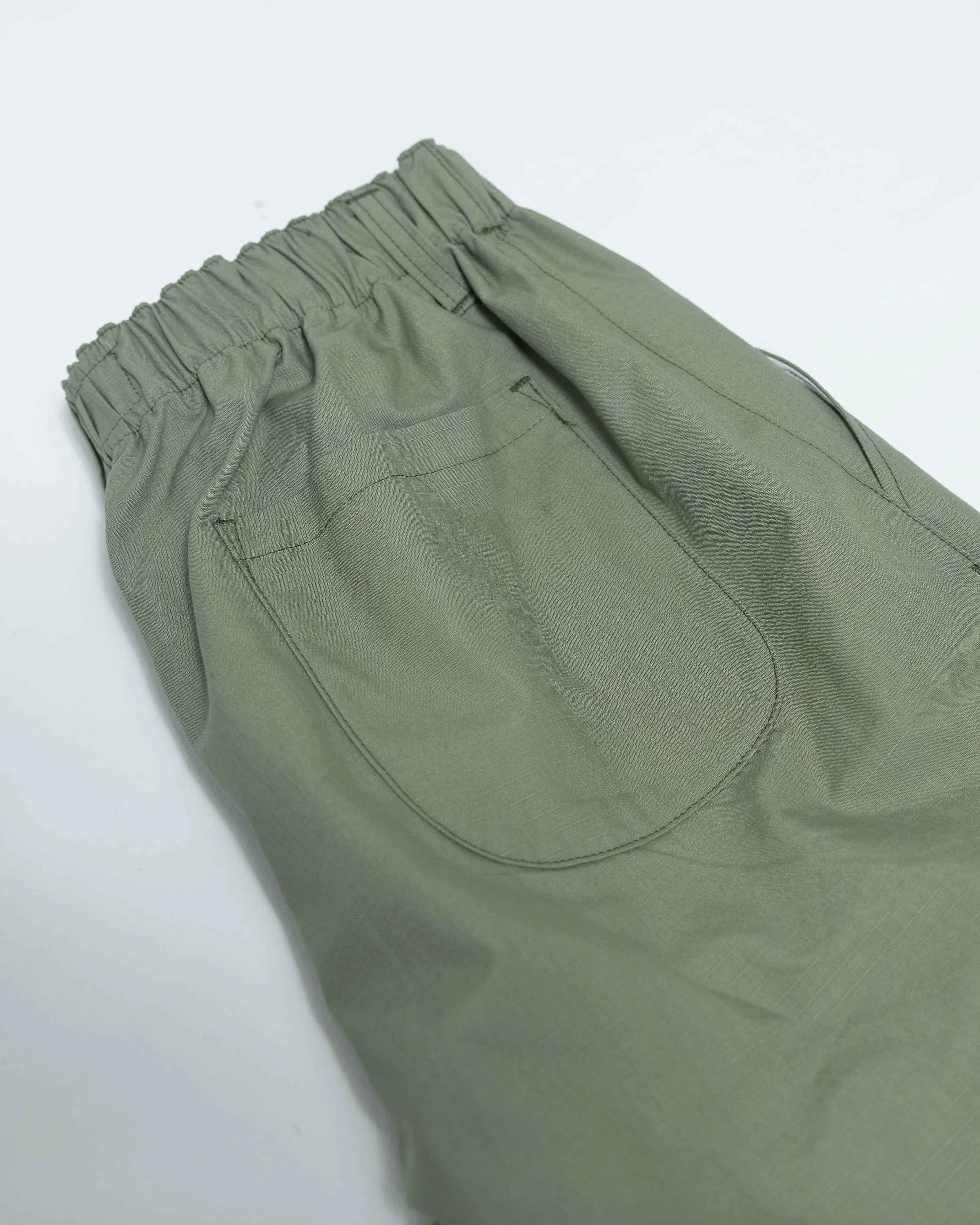SAMPLE SALE: Walk Short 002 - Green Rip Stop