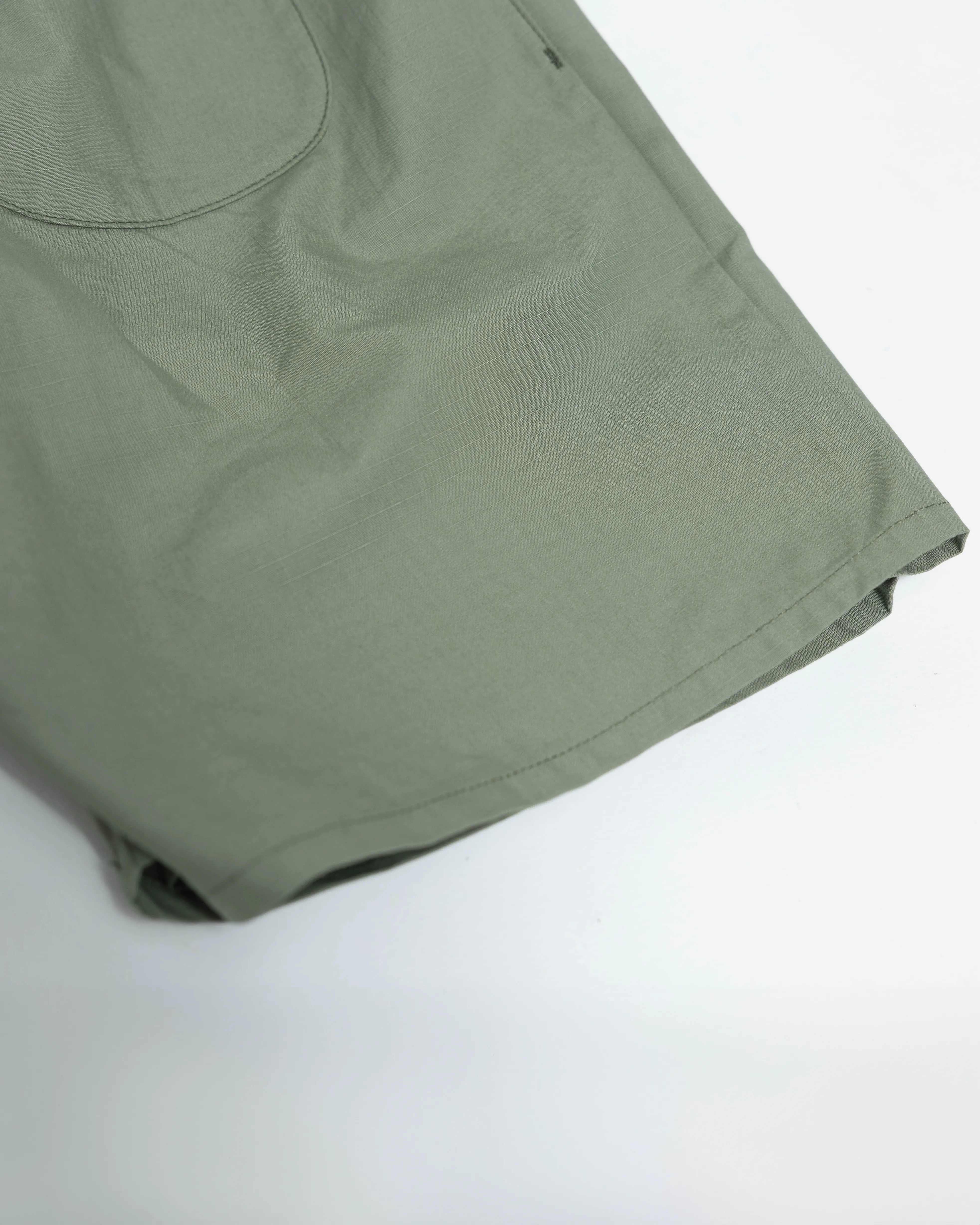 SAMPLE SALE: Walk Short 002 - Green Rip Stop