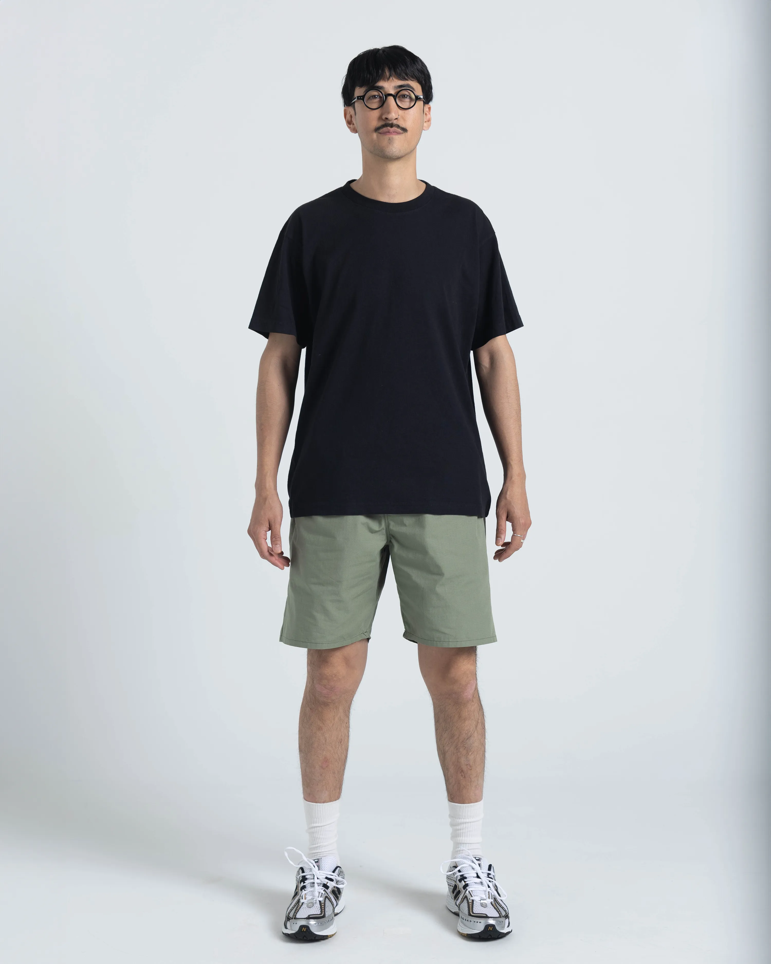 SAMPLE SALE: Walk Short 002 - Green Rip Stop