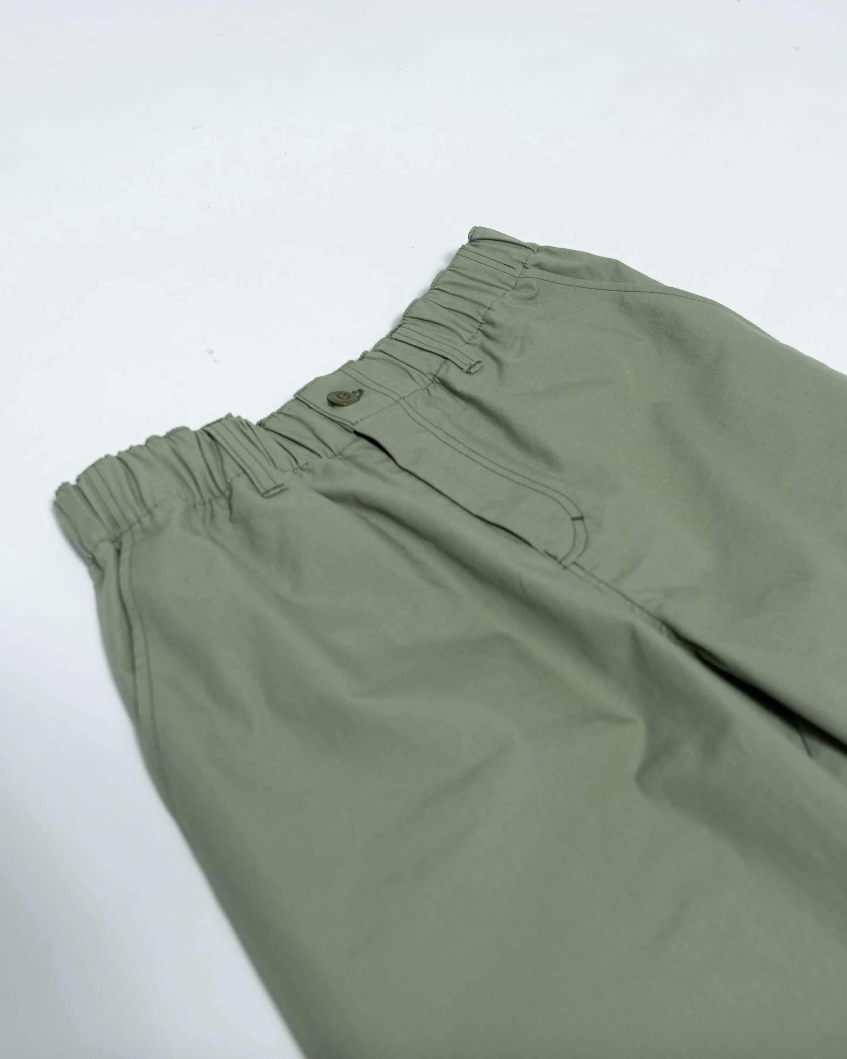 SAMPLE SALE: Walk Short 002 - Green Rip Stop