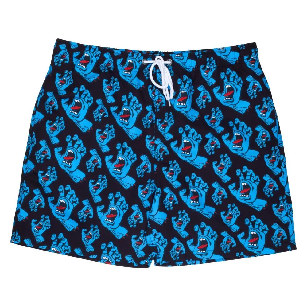 Santa Cruz Shorts Hands All Over Swim Short - Black