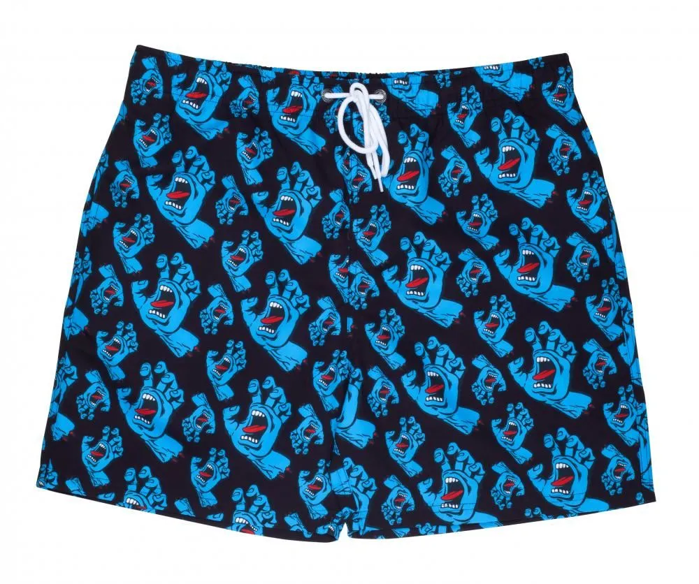 Santa Cruz Shorts Hands All Over Swim Short - Black