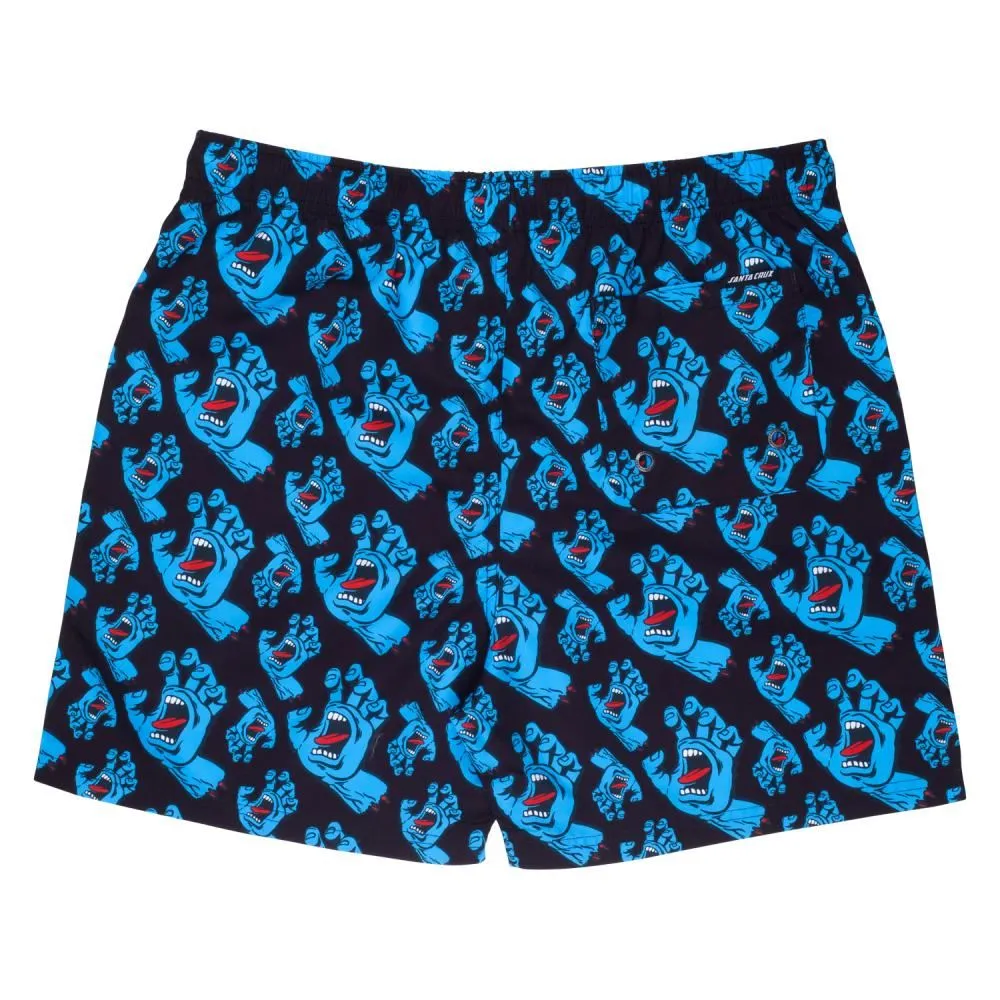 Santa Cruz Shorts Hands All Over Swim Short - Black