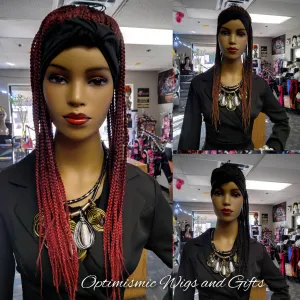 Sashay Braided synthetic headband Wig $25 OptimismIC Wigs and Gifts Shop West St Paul