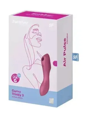 Satisfyer Curvy Trinity 3 red