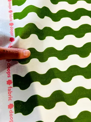 Seaweed organic cotton linen